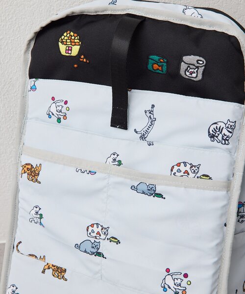 ear PAPILLONNER(イアパピヨネ)の「【KEN NAKAYAMA×ear】コラボリュック/バックパック(バックパック/リュック・レディース・グレー/ブラック・FREE)」の7枚目の写真