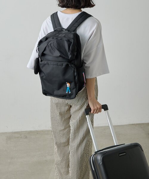 ear PAPILLONNER(イアパピヨネ)の「【KEN NAKAYAMA×ear】コラボリュック/バックパック(バックパック/リュック・レディース・グレー/ブラック・FREE)」の15枚目の写真