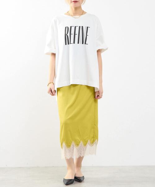 SOFFITTO（ソフィット）の「《定番》顔料染プリントTシャツ（Tシャツ/カットソー・レディース・ブラウン/オフホワイト/チャコールグレー・FREE）」の19枚目の写真