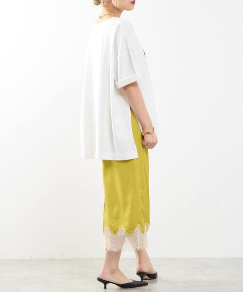 SOFFITTO（ソフィット）の「《定番》顔料染プリントTシャツ（Tシャツ/カットソー・レディース・ブラウン/オフホワイト/チャコールグレー・FREE）」の21枚目の写真