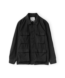 BROWNYARD（ブラウンヤード）の「ウォッシュドビデュージャケット、ブラック（デニムジャケット）」