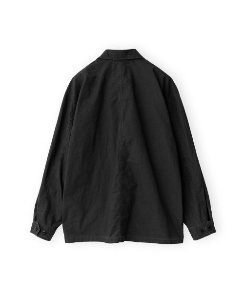 BROWNYARD(ブラウンヤード)の「ウォッシュドビデュージャケット、ブラック(デニムジャケット・メンズ・その他・6/3/4/5)」の2枚目の写真