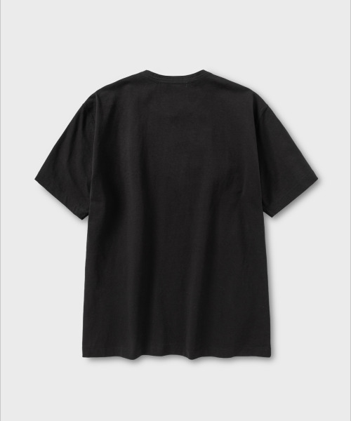 NONBLANK(ノンブランク)の「ヘンリーネック HS Tシャツ_BLACK(Tシャツ/カットソー・メンズ・ブラック・X-LARGE/MEDIUM/LARGE)」の2枚目の写真