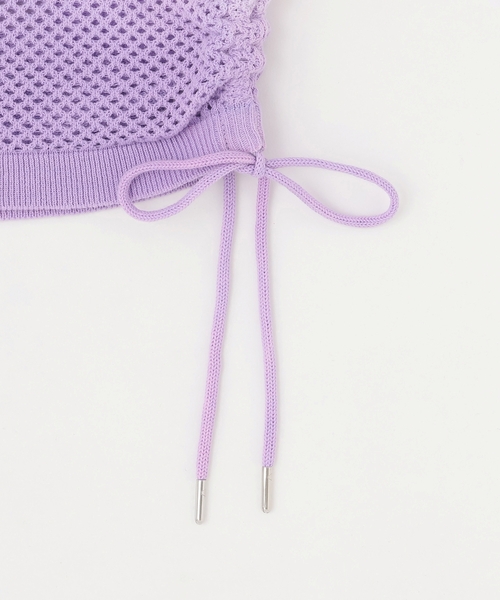 kate spade new york kids(ケイトスペードニューヨーク)の「グラデーションメッシュニット&タンクトップセット(ニット/セーター・キッズ・ピンク/サックスブルー・120cm/160cm/150cm/140cm/130cm)」の11枚目の写真