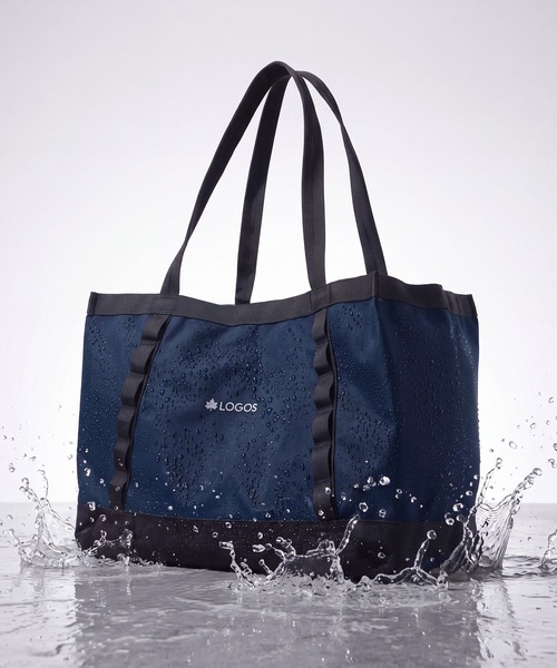 LOGOS(ロゴス)の「【LOGOS/ロゴス】DryCore トートバッグ(防水)/耐水圧20000mm(トートバッグ・メンズ・ネイビー/ブラック・FREE)」の1枚目の写真