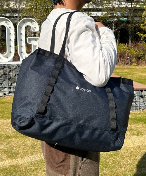 LOGOS(ロゴス)の「【LOGOS/ロゴス】DryCore トートバッグ(防水)/耐水圧20000mm(トートバッグ・メンズ・ネイビー/ブラック・FREE)」の12枚目の写真