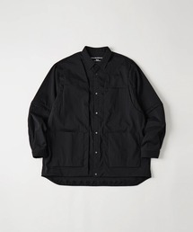 WHITE MOUNTAINEERING(�z���C�g�}�E���e�j�A�����O)�́yWhite Mountaineering/�z���C�g�}�E���e�j�A�����O�zZIP OFF LAYERED SHIRT(�V���c/�u���E�X)
