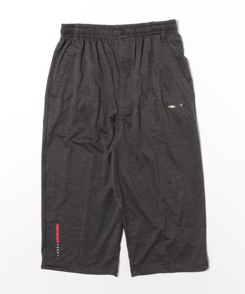 K-SWISS（ケースイス）の「【K-SWISS/ケースイス】デニムジャージ７分丈パンツ/イージーパンツ 杢調 ストレッチ ワイド ウエストゴム 春夏（その他パンツ・メンズ・ネイビー/ブラック/グレー・MEDIUM/X-LARGE/LARGE）」の2枚目の写真