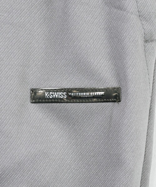 K-SWISS（ケースイス）の「【K-SWISS/ケースイス】デニムジャージ７分丈パンツ/イージーパンツ 杢調 ストレッチ ワイド ウエストゴム 春夏（その他パンツ・メンズ・ネイビー/ブラック/グレー・MEDIUM/X-LARGE/LARGE）」の12枚目の写真