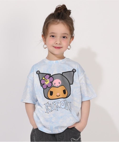 セール】親子お揃い サンリオ タイダイBIGTシャツ 1661K（Tシャツ