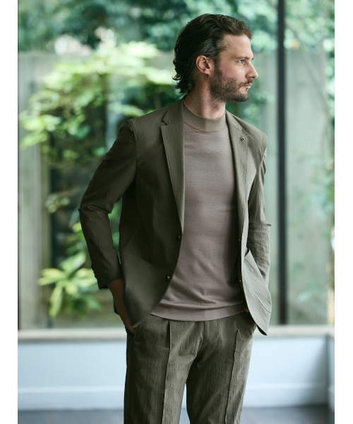 アウール　MALPENSA SUMMER JACKET MNT XLサイズ MALPENSA SUMMER EX SETUP JACKET（テーラードジャケット）｜AOURE
