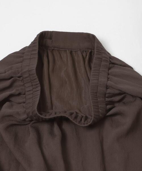 LAATO（ラート）の「drape  skirt（スカート・レディース・ライトベージュ/ダークブラウン・FREE）」の18枚目の写真
