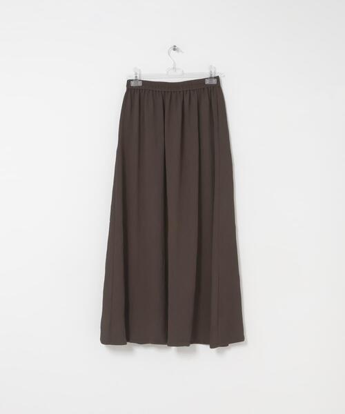LAATO（ラート）の「drape  skirt（スカート・レディース・ライトベージュ/ダークブラウン・FREE）」の17枚目の写真