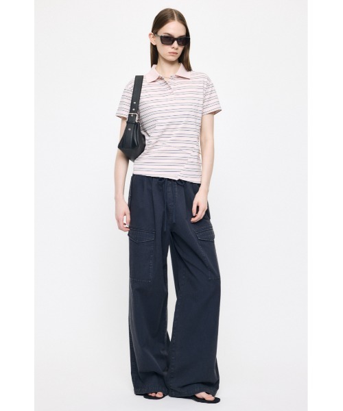 MOUSSY（マウジー）の「POCKET TWILL カーゴパンツ（カーゴパンツ・レディース・オフホワイト/ネイビー/グリーン系その他2・1/2）」の19枚目の写真