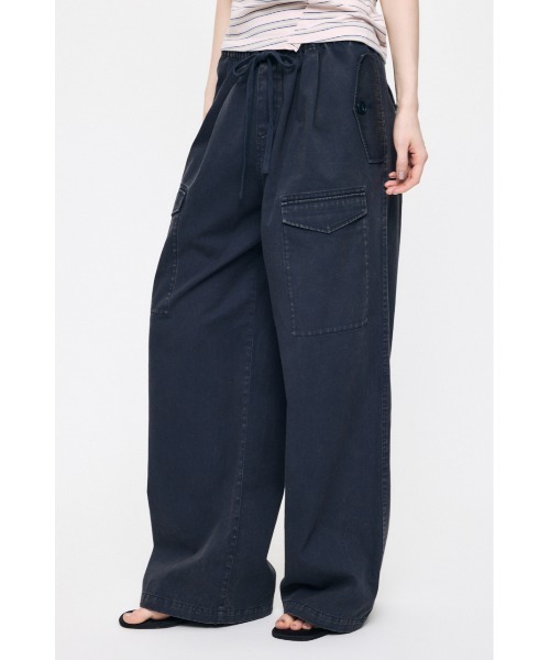 MOUSSY（マウジー）の「POCKET TWILL カーゴパンツ（カーゴパンツ・レディース・オフホワイト/ネイビー/グリーン系その他2・1/2）」の21枚目の写真