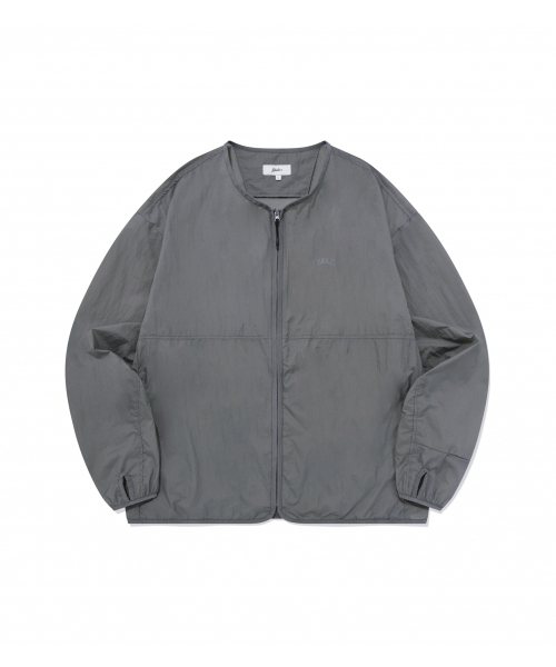 YALE（イェール）の「[ONEMILE WEAR] コンフォートバックフルノーカラージャケット グレー（ナイロンジャケット・レディース・その他・LARGE/MEDIUM/X-LARGE/SMALL/WS）」の2枚目の写真