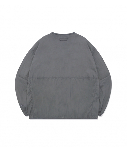 YALE（イェール）の「[ONEMILE WEAR] コンフォートバックフルノーカラージャケット グレー（ナイロンジャケット・レディース・その他・LARGE/MEDIUM/X-LARGE/SMALL/WS）」の3枚目の写真