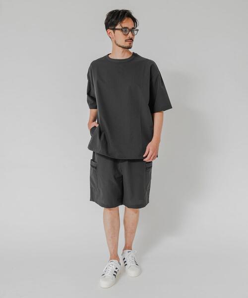 URBAN RESEARCH（アーバンリサーチ）の「COOL DOTS SHORT-SLEEVE T-SHIRTS（Tシャツ/カットソー・メンズ・チャコールグレー/ブラック/ネイビー・MEDIUM/LARGE）」の3枚目の写真