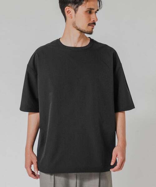 URBAN RESEARCH（アーバンリサーチ）の「COOL DOTS SHORT-SLEEVE T-SHIRTS（Tシャツ/カットソー・メンズ・チャコールグレー/ブラック/ネイビー・MEDIUM/LARGE）」の4枚目の写真