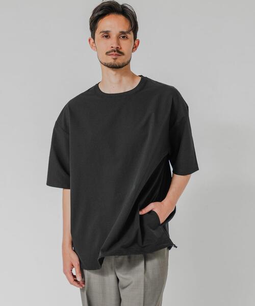 URBAN RESEARCH（アーバンリサーチ）の「COOL DOTS SHORT-SLEEVE T-SHIRTS（Tシャツ/カットソー・メンズ・チャコールグレー/ブラック/ネイビー・MEDIUM/LARGE）」の6枚目の写真