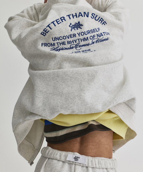 BETTER THAN SURF(ベターザンサーフ)の「EUPHORIA SWEATPANTS - GRAY(スウェットパンツ・メンズ・その他・SMALL/MEDIUM/LARGE/X-LARGE)」の3枚目の写真