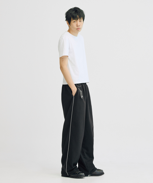 TAKEASY（テイクイージー）の「ラインDリングスウェットパンツ（ブラック）（スウェットパンツ・メンズ・その他・LARGE/MEDIUM/SMALL）」の8枚目の写真
