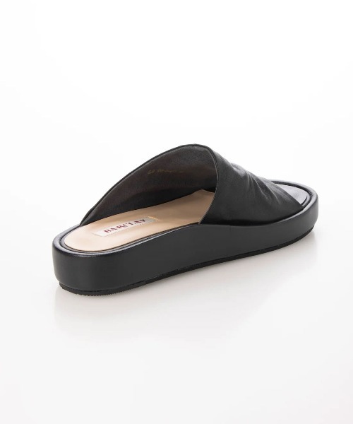 BARCLAY（バークレー）の「BARCLAY（バークレー） 厚底フラットサンダル（サンダル・レディース・ブラック・S/22-22H/M/23-23H/L/24-24H）」の4枚目の写真