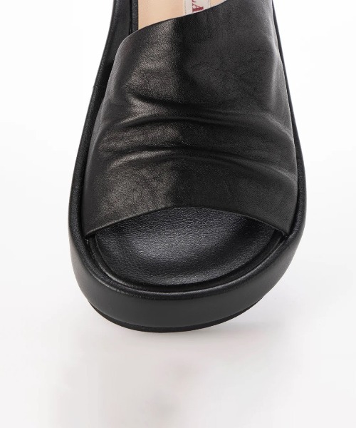 BARCLAY（バークレー）の「BARCLAY（バークレー） 厚底フラットサンダル（サンダル・レディース・ブラック・S/22-22H/M/23-23H/L/24-24H）」の7枚目の写真
