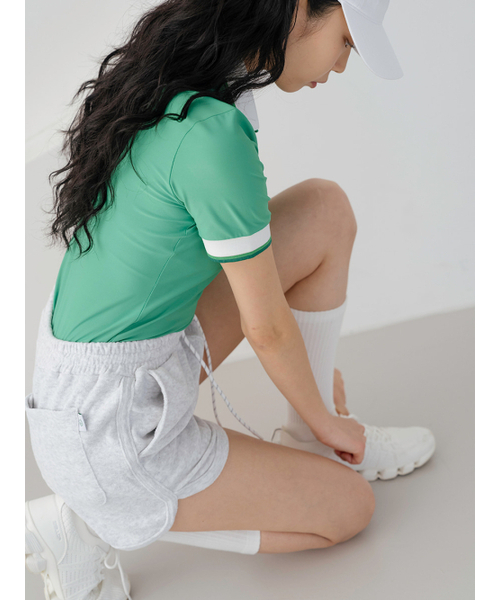 NITINA(ニティナ)の「テリーショーツ M/GY(その他パンツ・レディース・ライトグレー・F)」の3枚目の写真