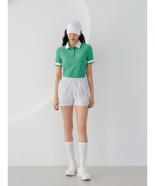 NITINA(ニティナ)の「テリーショーツ M/GY(その他パンツ・レディース・ライトグレー・F)」の4枚目の写真