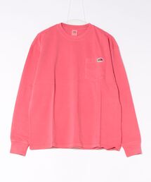 /FRUIT OF THE LOOM/アメリカコットン製品染め ポケット付き L/S T