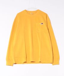 /FRUIT OF THE LOOM/アメリカコットン製品染め ポケット付き L/S T