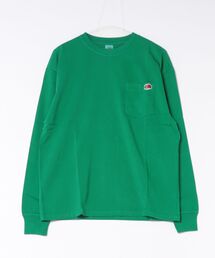 /FRUIT OF THE LOOM/アメリカコットン製品染め ポケット付き L/S T