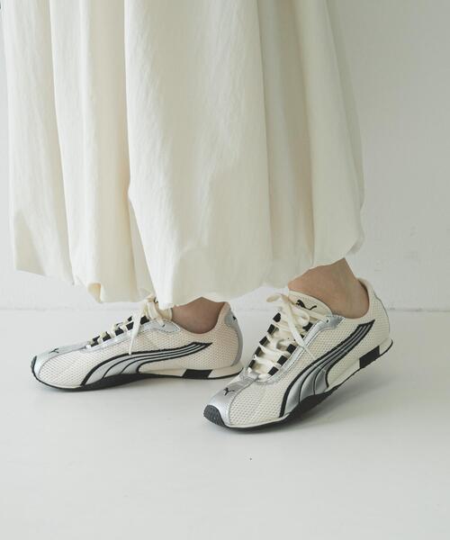 PUMA(プーマ)の「PUMA H-STREET OG(スニーカー・レディース・グリーン/アイボリー・24.5/23.5/25/24)」の1枚目の写真