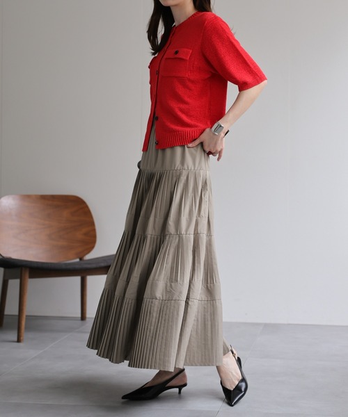 model：162cm 着用サイズ：F