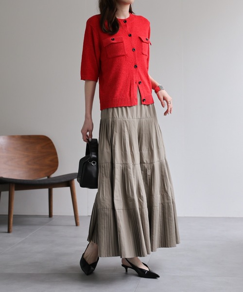model：162cm 着用サイズ：F
