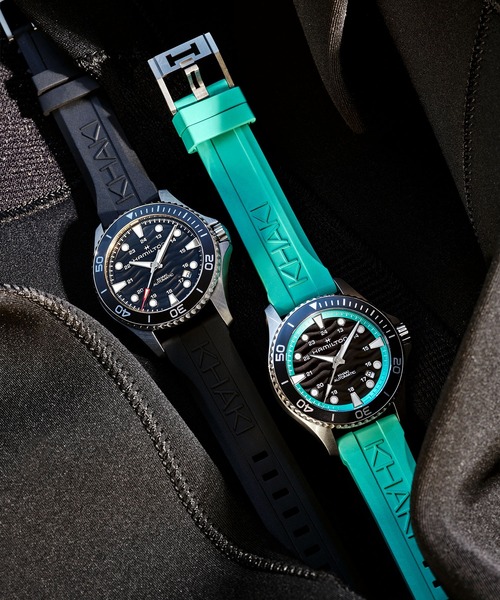 HAMILTON（ハミルトン）の「HAMILTON [ハミルトン] 腕時計 Khaki Navy （カーキ ネイビー） Scuba 自動巻き 40MM ブラック×ブラック（アナログ腕時計・メンズ・ブラック・FREE）」の8枚目の写真