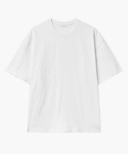 VTWO（ブイツー）の「ウォッシュドクロップTシャツ(ホワイト)（Tシャツ/カットソー・レディース・その他・MEDIUM/LARGE）」の2枚目の写真