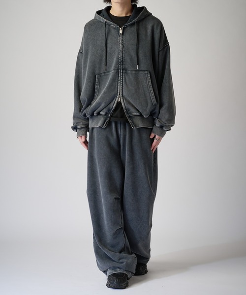 Lui's（ルイス）の「アシッドウォッシュジップパーカー（パーカー・メンズ・ブラウン/ブラック・S/M）」の20枚目の写真