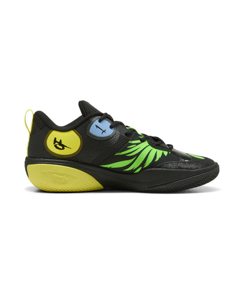 PUMA(プーマ)の「PUMA プーマ メンズ MB ワールド.01 バスケットボールシューズ(スニーカー・メンズ・ホワイト系その他/ブラック×イエロー・28.0cm/27.5cm/27.0cm/26.5cm/26.0cm)」の6枚目の写真