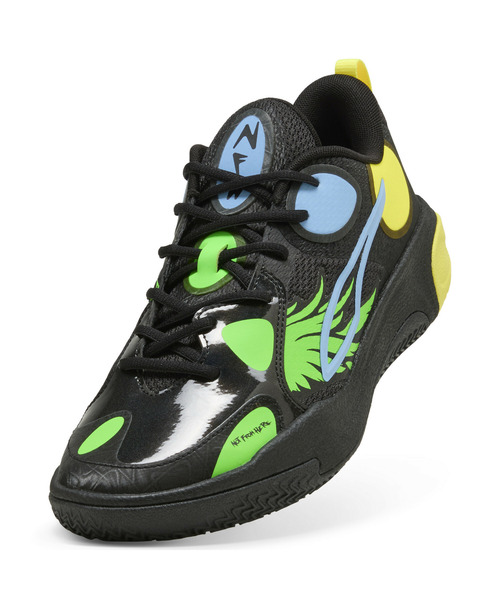 PUMA(プーマ)の「PUMA プーマ メンズ MB ワールド.01 バスケットボールシューズ(スニーカー・メンズ・ホワイト系その他/ブラック×イエロー・28.0cm/27.5cm/27.0cm/26.5cm/26.0cm)」の7枚目の写真