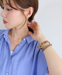 レザーバックルブレスレット