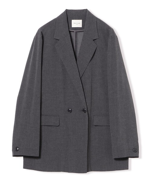 Demi-Luxe BEAMS(デミルクス ビームス)の「ポリエステル レーヨン 2ボタン ジャケット(テーラードジャケット・レディース・ベージュ/グレー・36/38)」の12枚目の写真