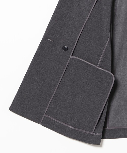 Demi-Luxe BEAMS(デミルクス ビームス)の「ポリエステル レーヨン 2ボタン ジャケット(テーラードジャケット・レディース・ベージュ/グレー・36/38)」の13枚目の写真