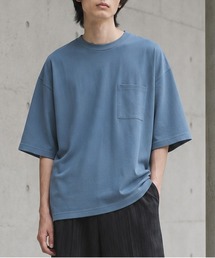 【Bd】梨地 ビッグシルエット クルーネックTシャツ