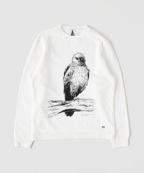 niche.(ニッチ)の「Niche. / ニッチ USA Crew Neck Sweat(スウェット・メンズ・オフホワイト/ホワイト/ライトホワイト/White/ホワイト×ホワイト/ホワイト系その他・MEDIUM/LARGE/SMALL)」の5枚目の写真