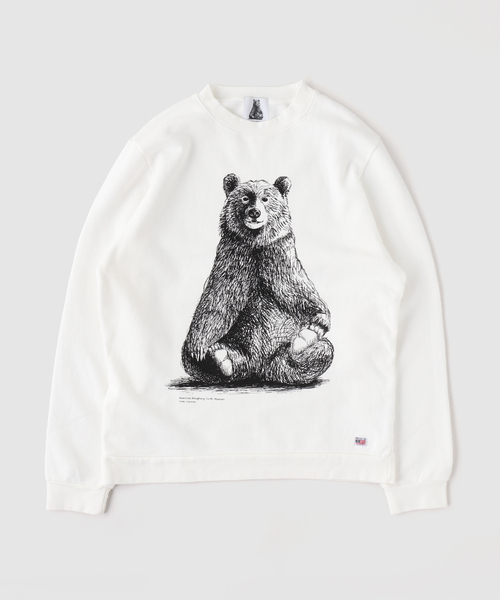 niche.(ニッチ)の「Niche. / ニッチ USA Crew Neck Sweat(スウェット・メンズ・オフホワイト/ホワイト/ライトホワイト/White/ホワイト×ホワイト/ホワイト系その他・MEDIUM/LARGE/SMALL)」の2枚目の写真