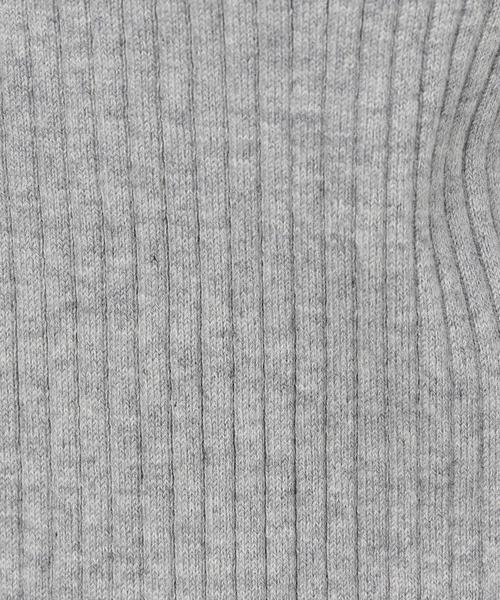 Another Edition（アナザーエディション）の「リブVネックプルオーバー/AEBC　RIB V/N PO◆（ニット/セーター・レディース・ライトグレー/ライトピンク/オリーブ/ライトブルー・FREE）」の7枚目の写真