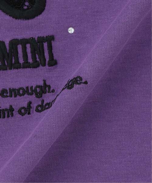 ANNA SUI mini(アナスイ・ミニ)の「【親子リンク】レース蝶ビッグT(Tシャツ/カットソー・レディース・パープル/ライトカーキ・L(130-140cm)/L 155-165cm/L(145-155cm))」の14枚目の写真