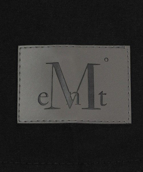 MUCENT（ムセント）の「◇MUCENT◇ブランド直輸入正規品/★MUCENT×COIRISコラボ シグネチャーロゴミックスハーフT SIGNATURE LOGO MIX HALF T（Tシャツ/カットソー・レディース・ホワイト/ブラック・FREE）」の8枚目の写真